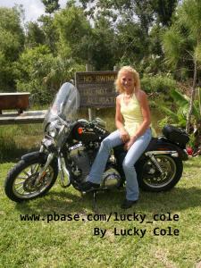 Luckys Biker Outpost on Loop Road In The Florida Everglades